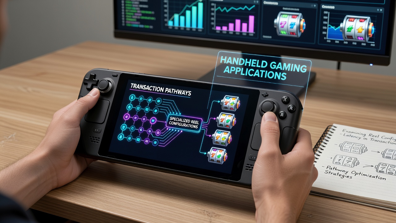 Detailed view of backend transaction logs mapping to reel configuration changes in a portable gaming application