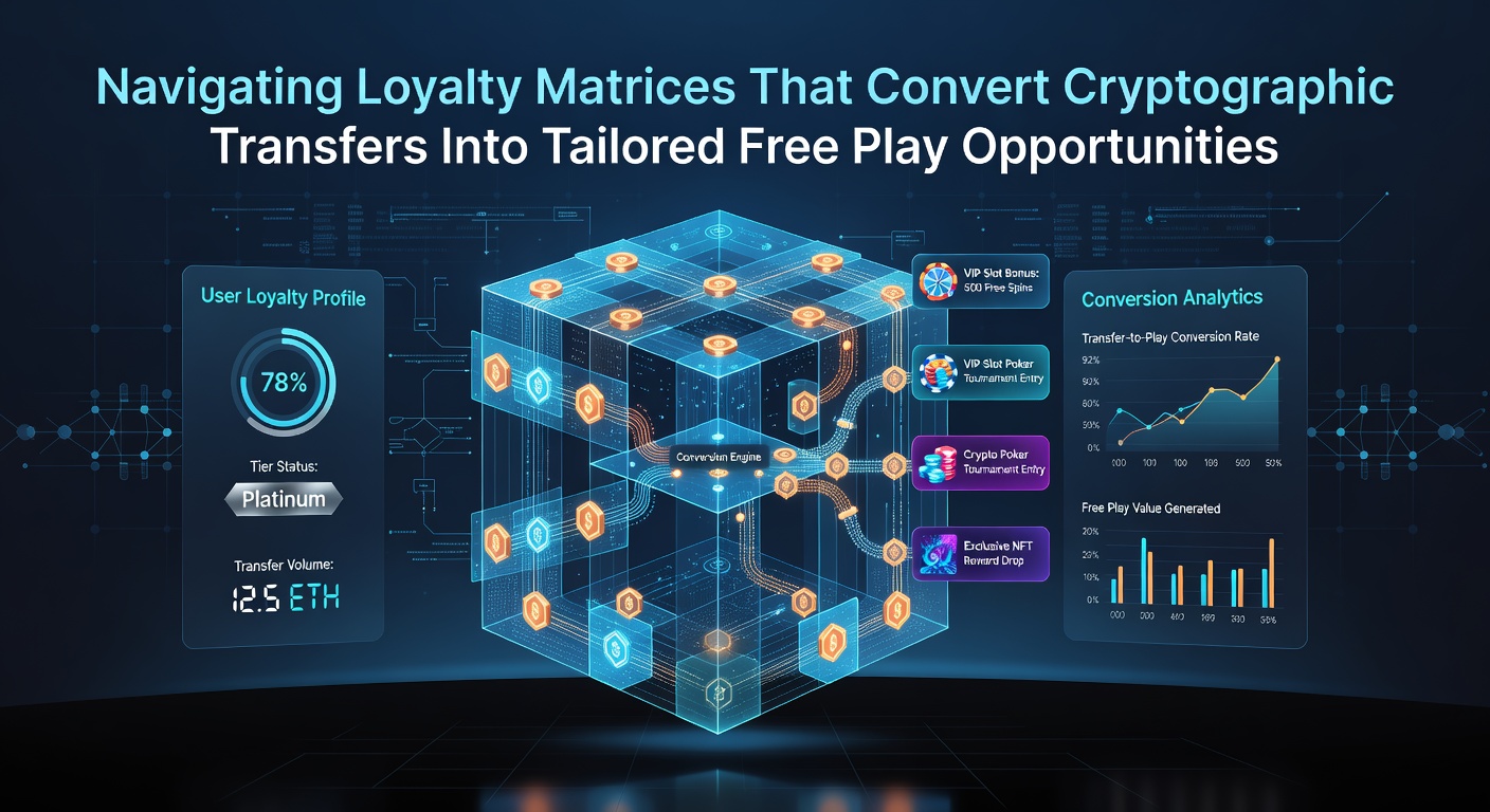 Player engaging with tailored free play rewards on a portable casino device after crypto transaction
